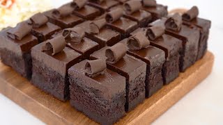 Quick and easy Super moist Chocolate Ganache Cake [upl. by Ayhay]