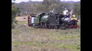 Pichi Richi double header steam train  July 1994 [upl. by Astrix]