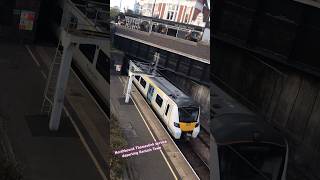 Northbound Thameslink service departs Kentish Town thameslink [upl. by Vevine823]