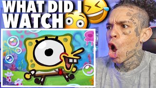 The Ultimate quotSpongebob Squarepantsquot Recap Cartoon  Cas van de Pol reaction [upl. by Naillil]