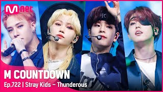 Stray Kids  Thunderous Comeback Stage  엠카운트다운 EP722  Mnet 210826 방송 [upl. by Inness]