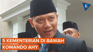 AHY Ungkap 5 Kementerian di Bawah Institusinya [upl. by Dleifyar689]