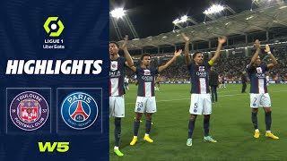 TOULOUSE FC  PARIS SAINTGERMAIN 0  3  Highlights  TFC  PSG  20222023 [upl. by Eramat470]