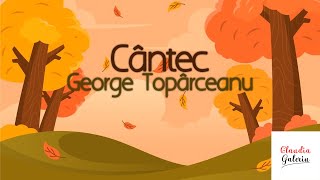 Cantec George Toparceanu  Poezii de Toamna  Toamna Aurie [upl. by Prentice]