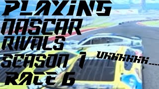 I hate COTA in NASCAR games Nascar Rivals S1 R6 [upl. by Amat]