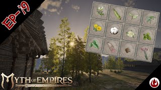 Myth of Empires Ep 19  Where To Find Different Flora amp Their Uses EDIT Peas DO have seeds [upl. by Meara]