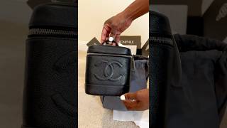 Chanel Vintage Vanity Case  Fashionphile Unboxing [upl. by Trebo]