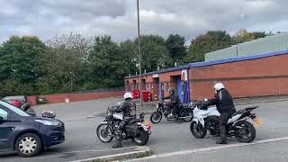 Stalybridge motorcycle club great guys CustomCruisersLimited appreciate your custom ride safe [upl. by Wendie]