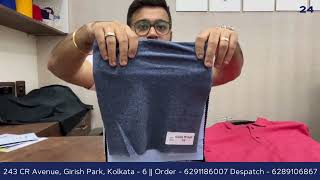 T shirt fabric Wholeseller Kolkata  Grindle PC Matty Jaspe Matty Pan India Supply [upl. by Norac]