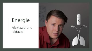 Energiestoffwechsel  Alaktazide und laktazide Energiegewinnung  Teil 2  Glykolyse BetaOxidation [upl. by Ulah]