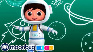 Imagination Song  LBB Songs  Learn with Little Baby Bum Nursery Rhymes  Moonbug Kids [upl. by Tonnie]