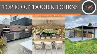 TOP 10 OUTDOOR KITCHENS 2024 [upl. by Lizbeth121]