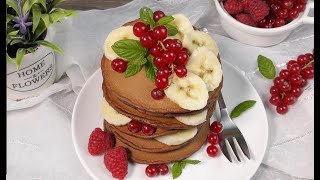 Pancake al cioccolato in 1 MINUTO Dorayaki [upl. by Lorn]