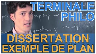 Dissertation  exemple de plan  Philosophie  Terminale  Les Bons Profs [upl. by Emery]