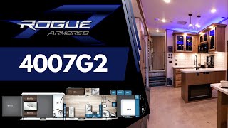 Tour the 2023 Rogue Vengeance 4007G2 Toy Hauler [upl. by Blas957]