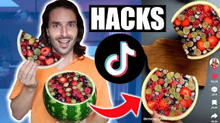 Je teste des RECETTES TIKTOK cest hallucinant  CARL IS COOKING [upl. by Kotick]