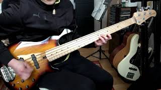 Thrice Stare At The Sun Bass Cover [upl. by Rebekkah]