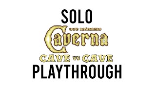 For Chits amp Giggles We Play Caverna Cave Vs Cave Solo [upl. by Christyna727]