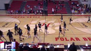 Hortonville High vs Oshkosh West High School Boys Junior Varsity Basketball [upl. by Atselec]