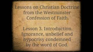 Ignorance unbelief and hypocrisy condemned by the word of God [upl. by Martita]