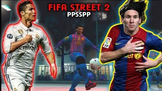 GUA MAIN FIFA STREET 2 DI PPSSPP MOD TEXTURE  EDISI GAMEPLAY [upl. by Rog181]