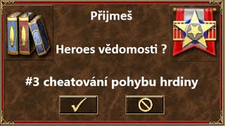 Heroes vědomosti 3  cheatování pohybu hrdiny [upl. by Inal]