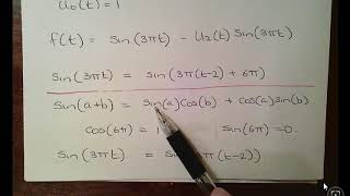 Laplace Transform Using Heaviside Function [upl. by Anitak]