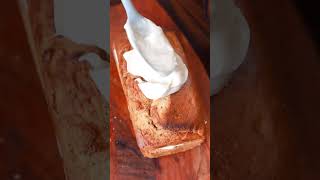 Easy Banana Cake Dessert youtubecreatorcommunity bakingrecipes [upl. by Ahsuas]