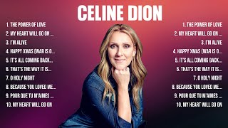 Celine Dion Greatest Hits 2024 Collection Top 10 Hits Playlist Of All Time [upl. by Oetomit]