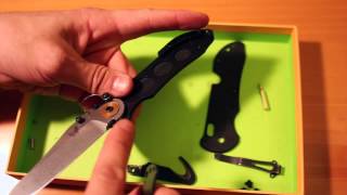 Assembling Benchmade 915 Triage  Benchmade Axis Lock assembly [upl. by Adnerol]