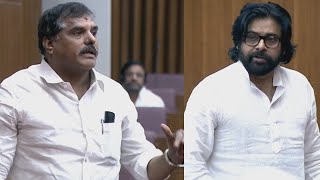 Pawan Kalyan Reply To Botsa Satyanarayana  Legislative Council  Filmy Secrets [upl. by Kerrill323]