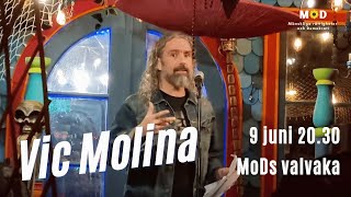 Poeten Vic Molina på MoDs valvaka [upl. by Fredrick]