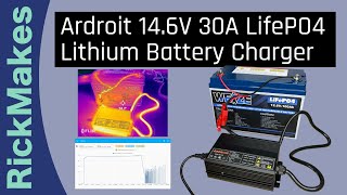 Ardroit 146V 30A LifePO4 Lithium Battery Charger [upl. by Ody]