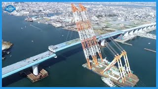 MEGA CONSTRUCTION PROJECTS Incredible Bridge amp Tunnel Construction Technology From Japan amp Türkiye [upl. by Chet]