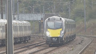 Grand Central Class 180 storms through Brookmans Park 101024 [upl. by Amena847]