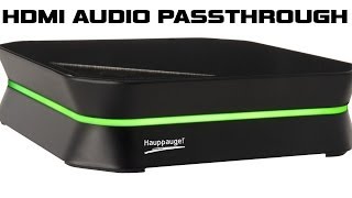 Hauppauge HD PVR 2 Gaming Edition Plus  HDMI Audio Passthrough [upl. by Aivil621]