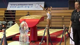 Oksana Chusovitina VT 2015 Israel open Championships [upl. by Ana]