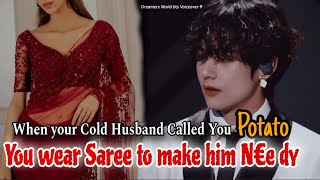 When your Cold Husband called you PotatoYou wear Saree to make him N€e dy taehyungff btsff kth [upl. by Conger]