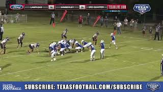 HIGHLIGHTS Lampasas vs Wimberley  Football  2022 [upl. by Ingra]