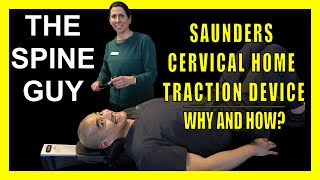 How to use the Saunders Home Cervical Traction Device for a pinched nerve [upl. by Eden226]