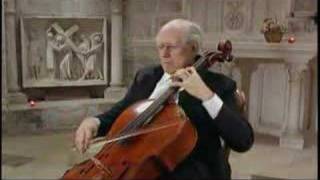 Rostropovich Plays Bach 5i Prélude [upl. by Earehs657]