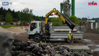 Iveco Eurocargo with Hyva Crane HB160 [upl. by Pimbley]