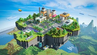 MY FLYING CITY MINECRAFT NEW HOUSE MY November 16 2024mobile minecraft [upl. by Rednasyl689]