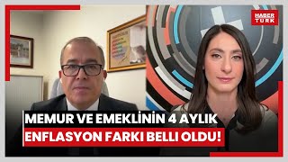 Memur ve emeklinin 4 aylık enflasyon farkı belli oldu Peki memur ve emeklinin 2025 zammı kaç olur [upl. by Ocramed]