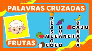 PALAVRAS CRUZADAS PARA CRIANÇAS  Vídeo infantil  Compilado [upl. by Lipp]