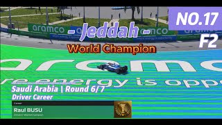 F1 22  F2  Saudi Arabia Jeddah  No17  Xbox Series X   4k120FPS [upl. by Noscire]