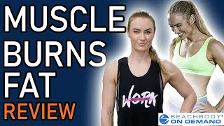 Muscle Burns Fat review  is it worth doing Megan Davies beachbody on demand workout [upl. by Anauqahc]