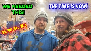 ONE LAST PICK UP  VLOG work couple builds tiny house homesteading offgrid rv life rv living [upl. by Rus]