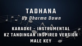 TADHANA  MALE KEY  UDD  KARAOKE  INSTRUMENTAL  KZ TANDINGAN VERSION [upl. by Willyt]