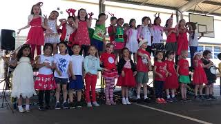 Avondale Heights Primary School Prep A Xmas carol [upl. by Ecnesse]